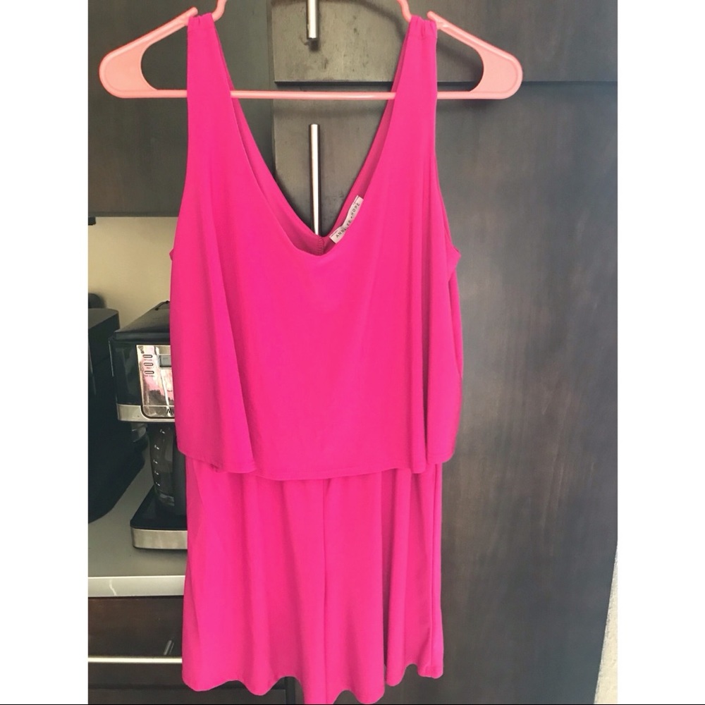 Hot pink romper 💗